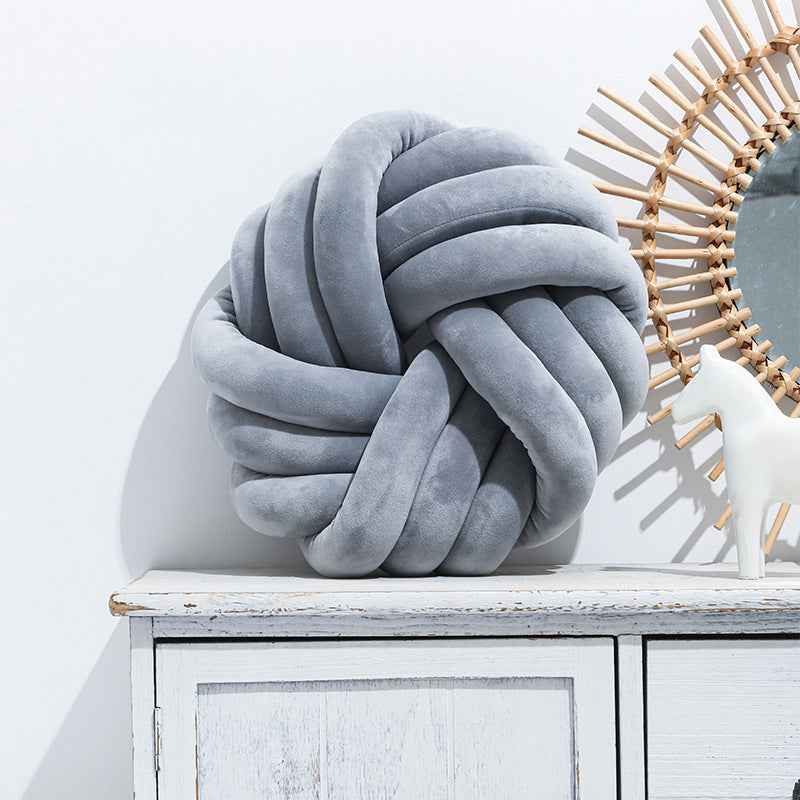 Nordic Knot Throw Pillow