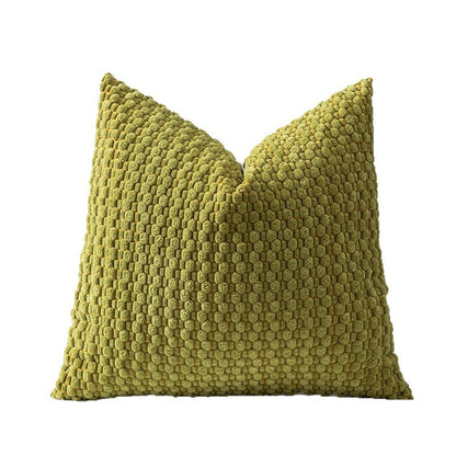 Textured Corduroy Throw Pillow Cover