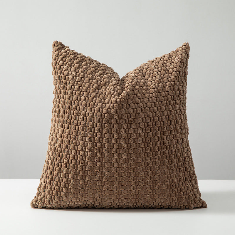 Textured Corduroy Throw Pillow Cover