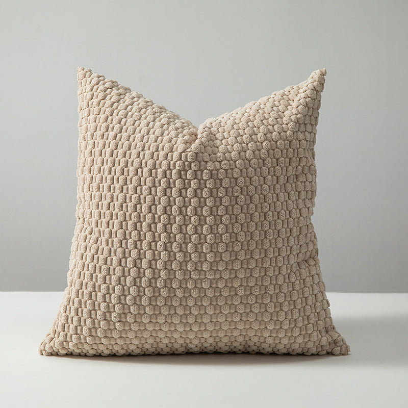 Textured Corduroy Throw Pillow Cover