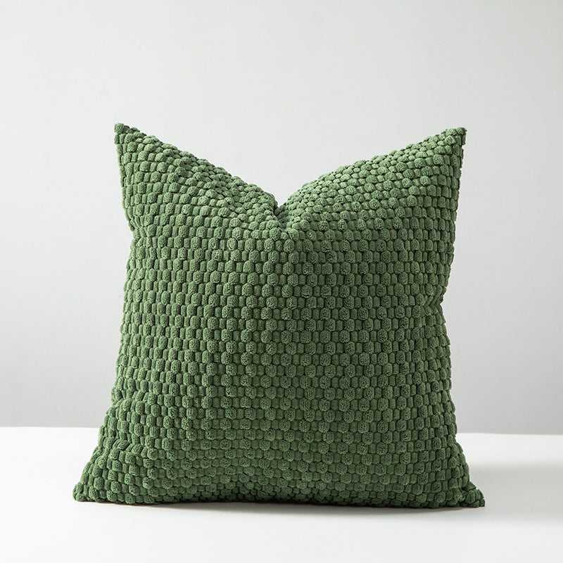 Textured Corduroy Throw Pillow Cover