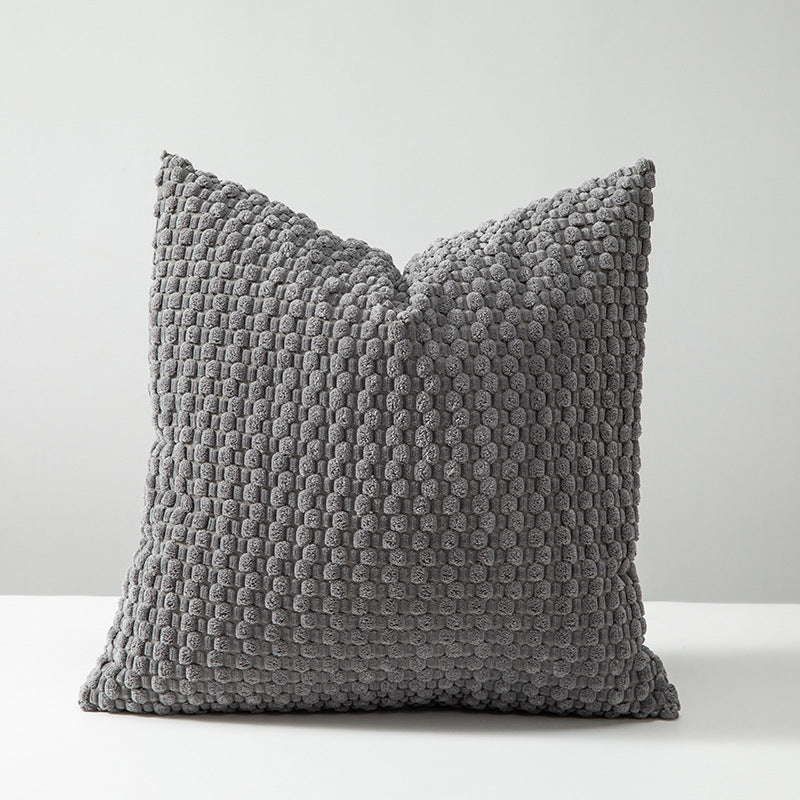 Textured Corduroy Throw Pillow Cover