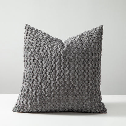Textured Corduroy Throw Pillow Cover